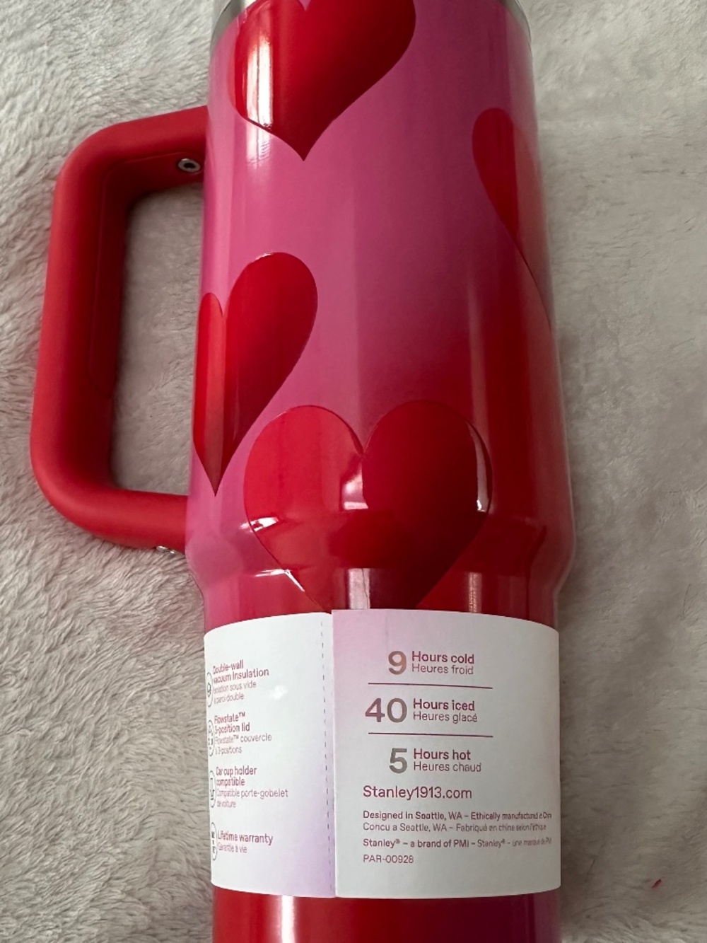 NEW STANLEY TARGET SOLD OUT HEART MUG 30oz MOTHERS DAY